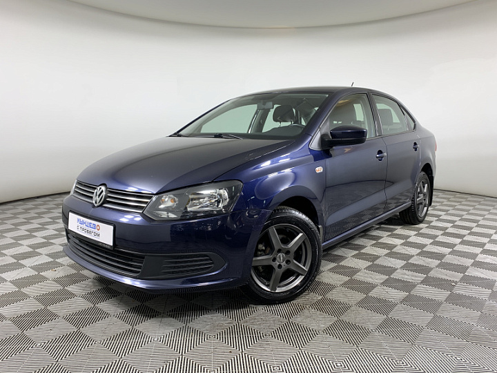 VOLKSWAGEN Polo 1.6, 2013 года, Автоматическая, ТЕМНО-СИНИЙ