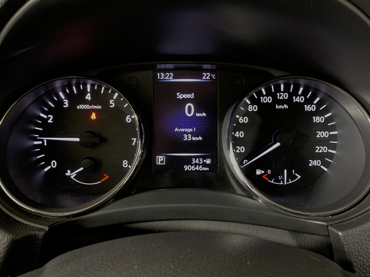 Nissan Qashqai 2, 2018 года, Вариатор, Белый