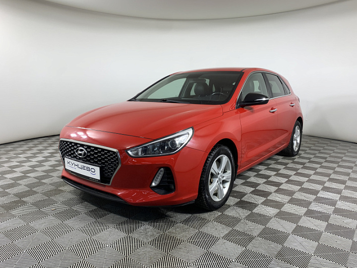 HYUNDAI i30 1.6, 2017 года, Автоматическая, КРАСНЫЙ