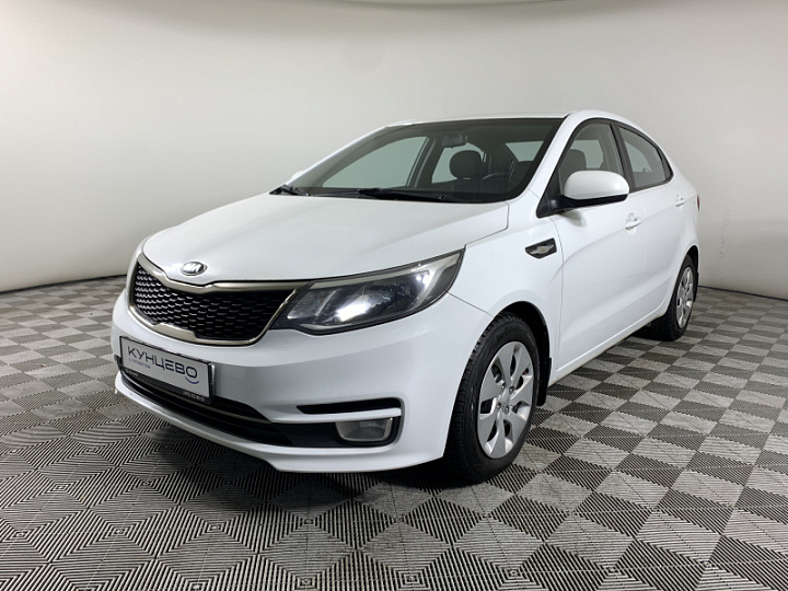 KIA Rio 1.4, 2015 года, Механика, БЕЛЫЙ