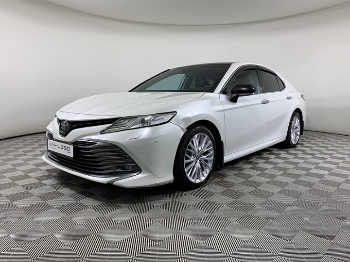 TOYOTA Camry 3.5, 2021 года, Автоматическая, БЕЛЫЙ