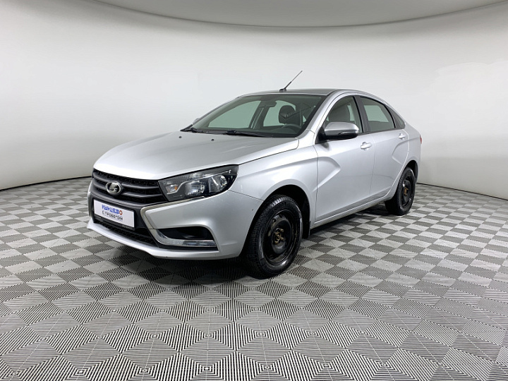 Lada Vesta 1.6, 2018 года, Механика, Серебристый