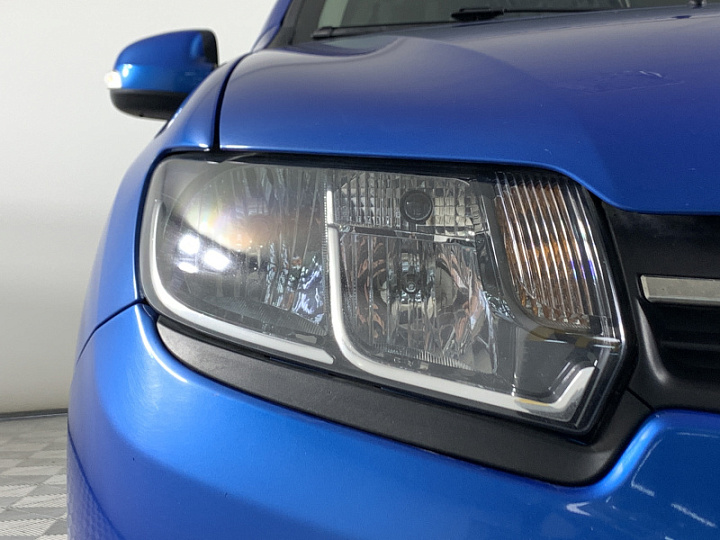 RENAULT Logan 1.6, 2015 года, Робот, Светло-синий