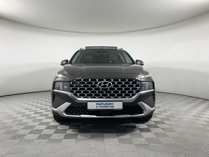 HYUNDAI Santa Fe 2.2, 2021 года, Робот, КОРИЧНЕВЫЙ