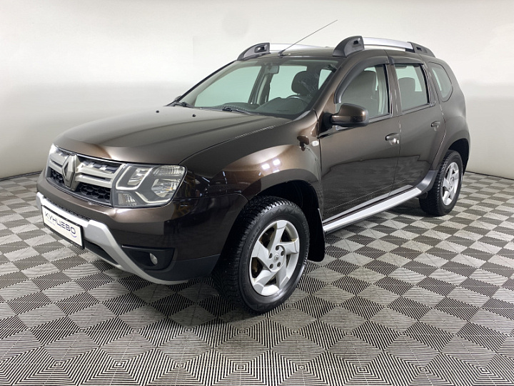 Renault Duster 1.6, 2015 года, Механика, Темно-Коричневый