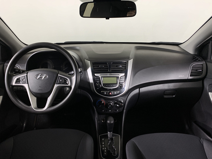 HYUNDAI Solaris 1.6, 2014 года, Автоматическая, Черно-Серый