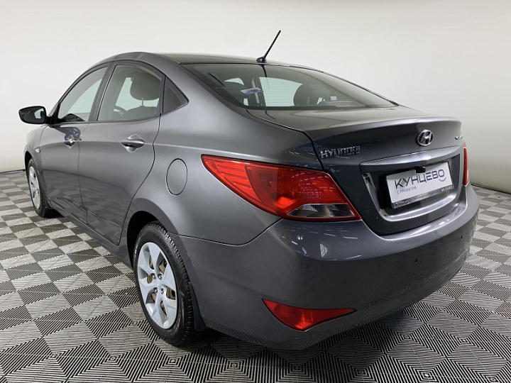 HYUNDAI Solaris 1.6, 2015 года, Автоматическая, ТЕМНО-СЕРЫЙ