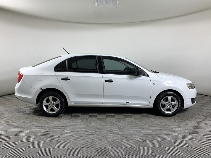SKODA Rapid 1.2, 2014 года, Механика, БЕЛЫЙ