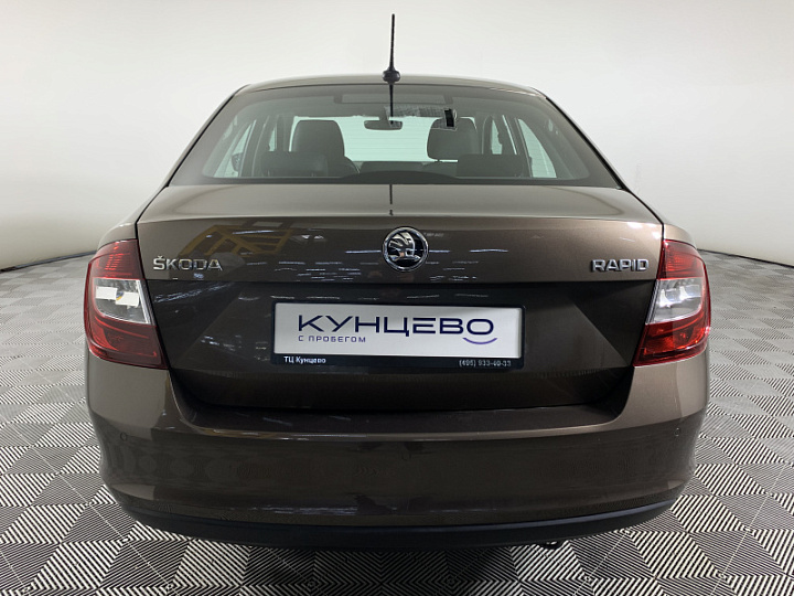 Skoda Rapid 1.6, 2017 года, Автоматическая, Коричневый