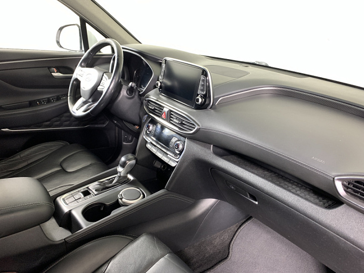 HYUNDAI Santa Fe 2.2, 2019 года, Автоматическая, БЕЛЫЙ