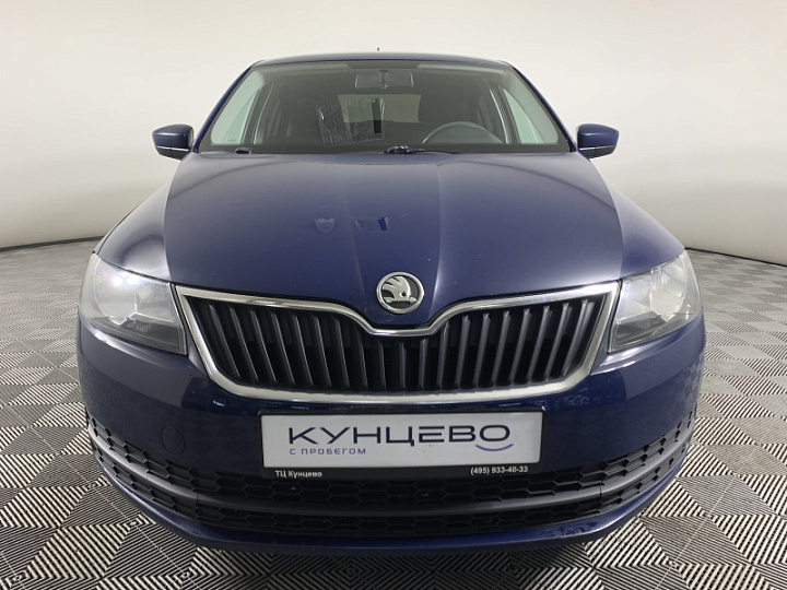 Skoda Rapid 1.6, 2014 года, Механика, ТЕМНО-СИНИЙ