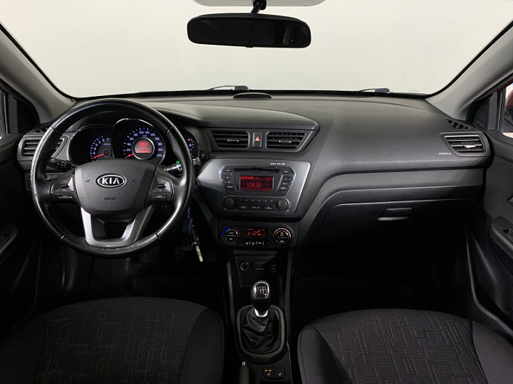 KIA Rio 1.6, 2012 года, Механика, КРАСНЫЙ