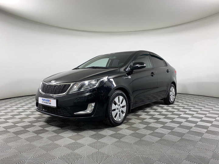 KIA Rio 1.6, 2014 года, Автоматическая, ЧЕРНЫЙ