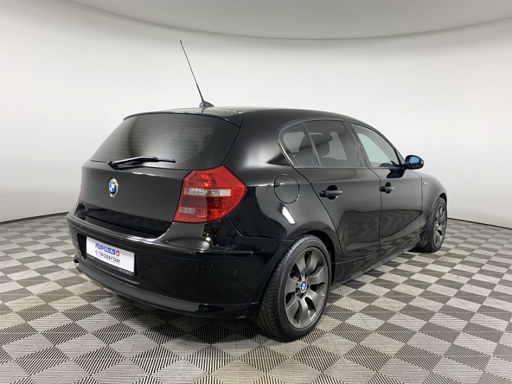 BMW 1 серии 1.6, 2008 года, Автоматическая, ЧЕРНЫЙ