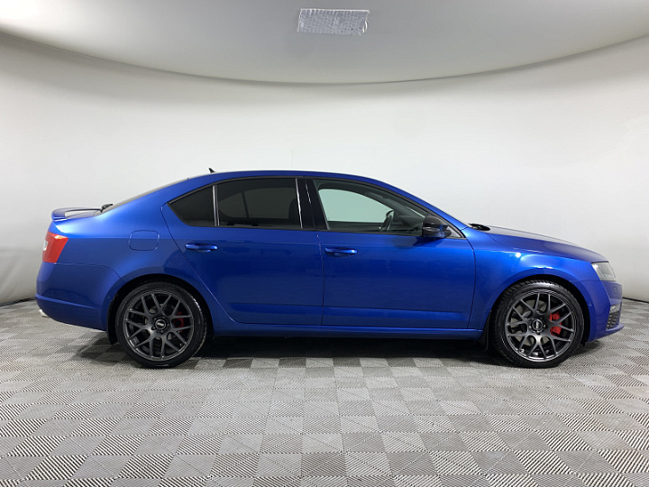 SKODA Octavia RS 2, 2014 года, Робот, СИНИЙ