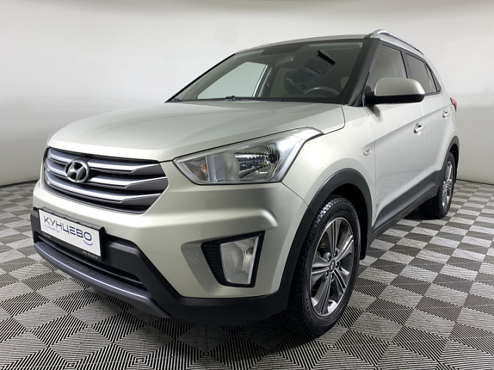 Hyundai Creta 1.6, 2018 года, Автоматическая, Бежевый