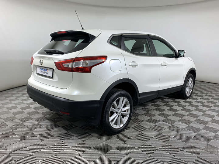 NISSAN Qashqai 2, 2014 года, Вариатор, БЕЛЫЙ