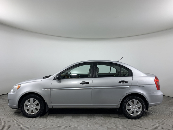 HYUNDAI Verna 1.4, 2007 года, Механика, Серебристый