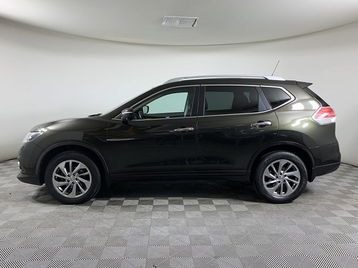 Nissan X-Trail 2, 2015 года, Вариатор, Зеленый