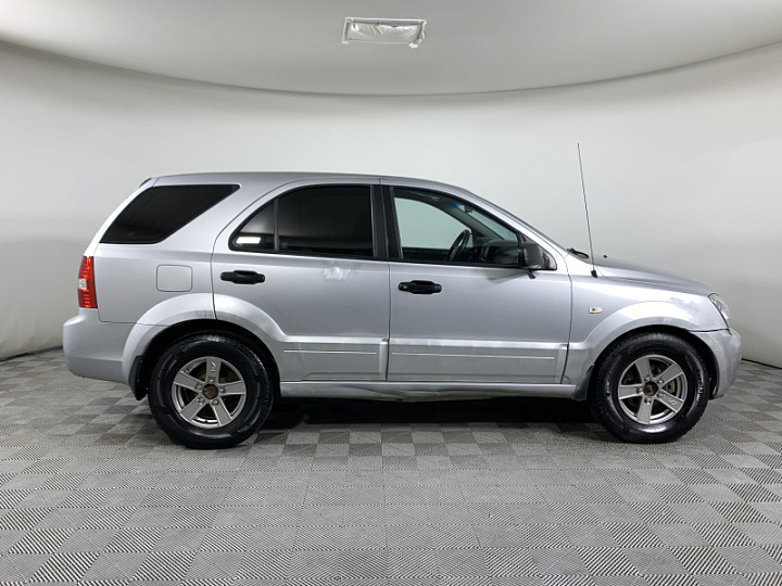 KIA Sorento 2.5, 2007 года, Механика, Серебристый