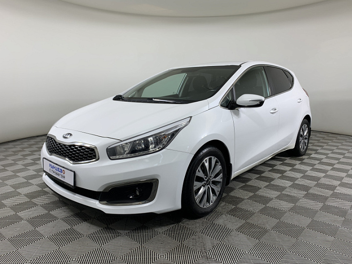 KIA Ceed 1.6, 2018 года, Автоматическая, БЕЛЫЙ