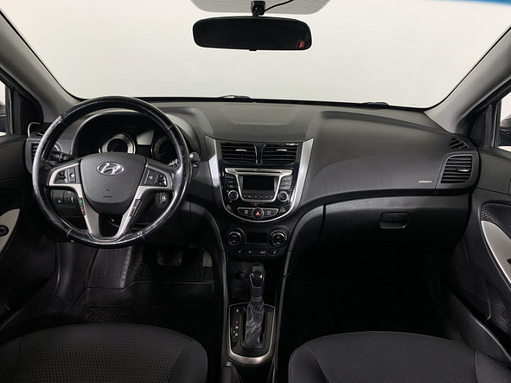 HYUNDAI Solaris 1.6, 2015 года, Автоматическая, ТЕМНО-СЕРЫЙ