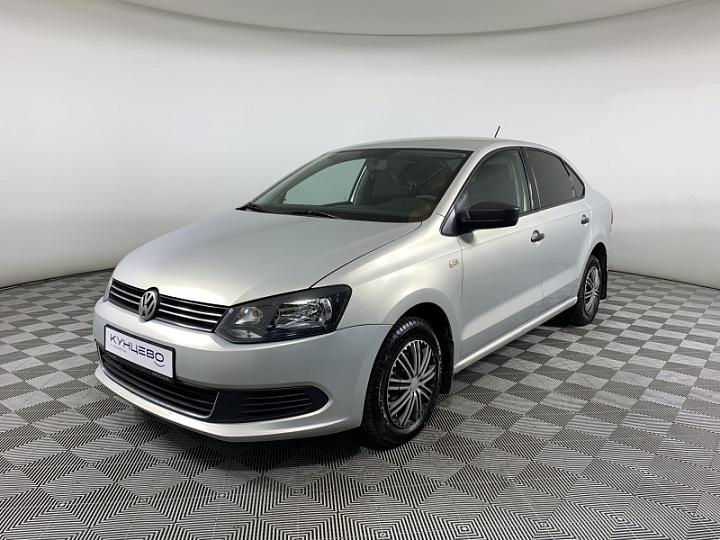 VOLKSWAGEN Polo 1.6, 2014 года, Механика, Серебристо-желтый