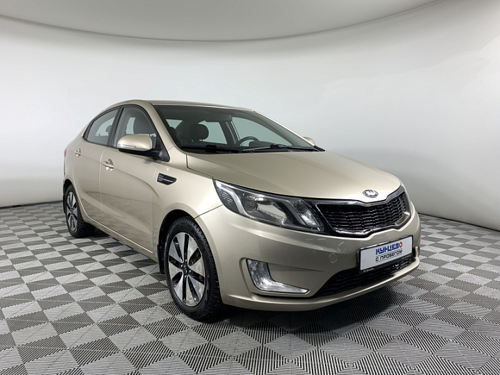 KIA Rio 1.6, 2012 года, Автоматическая, БЕЖЕВЫЙ