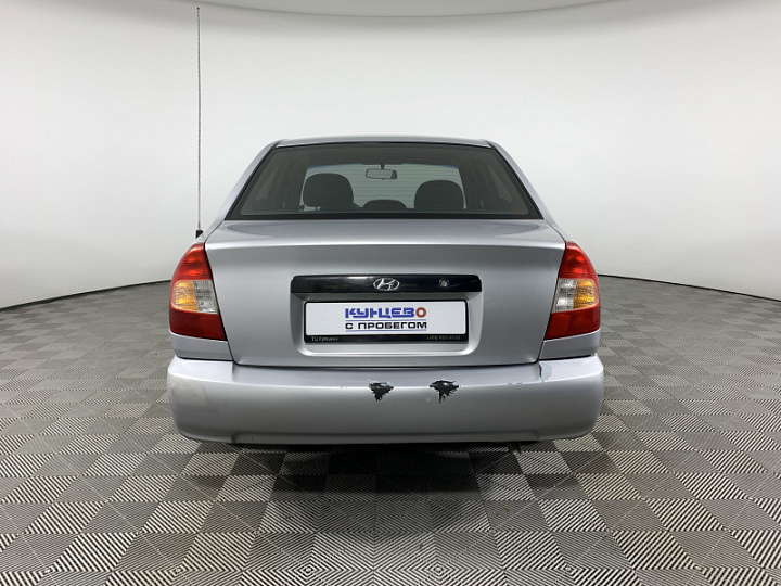 HYUNDAI Accent 1.5, 2006 года, Механика, Серебристый