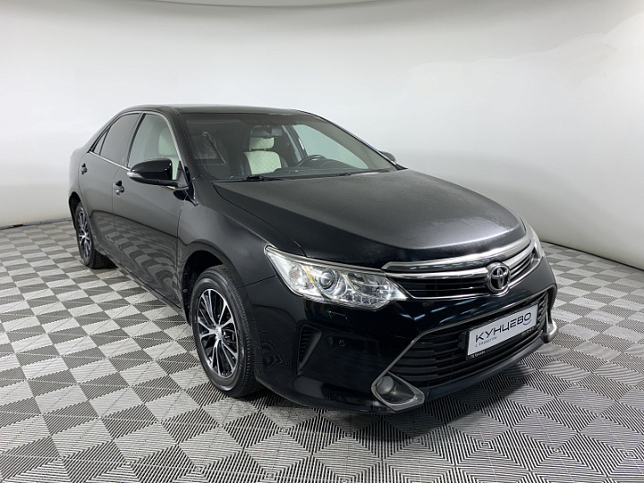 TOYOTA Camry 2.5, 2015 года, Автоматическая, Черный металлик