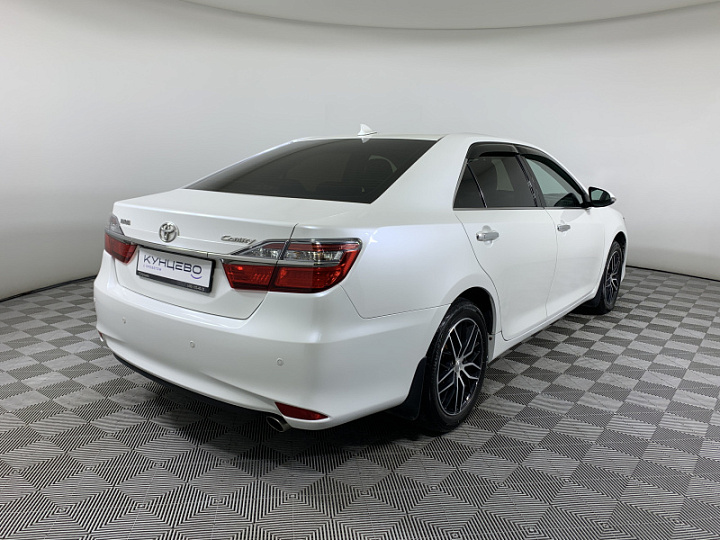 TOYOTA Camry 2.5, 2015 года, Автоматическая, БЕЛЫЙ