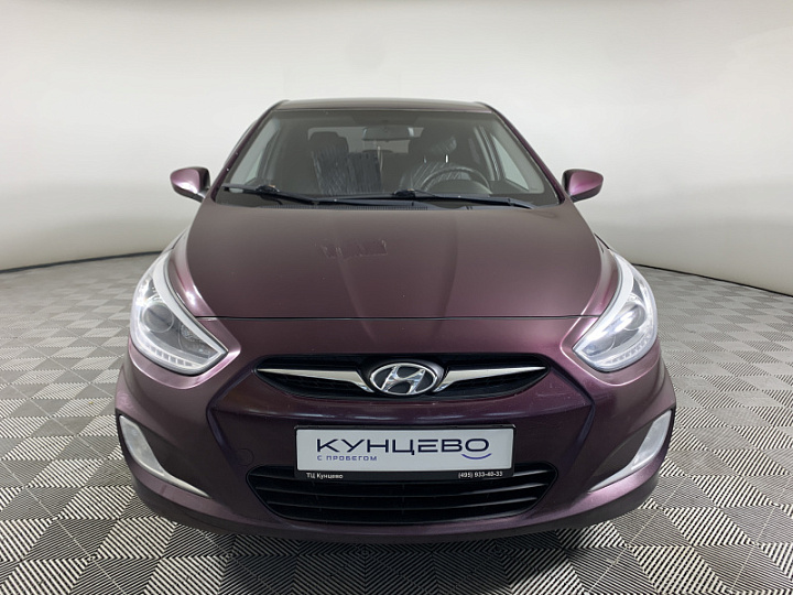 HYUNDAI Solaris 1.6, 2013 года, Механика, ФИОЛЕТОВЫЙ