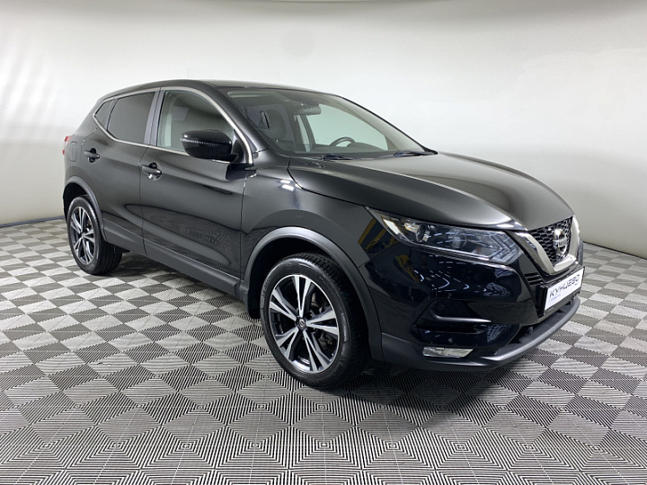 Nissan Qashqai 2, 2019 года, Вариатор, Черный