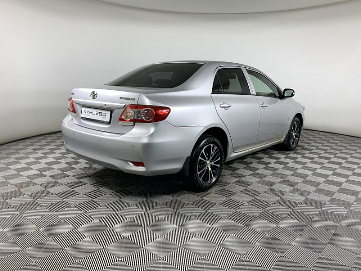 TOYOTA Corolla 1.6, 2010 года, Автоматическая, Серебристый