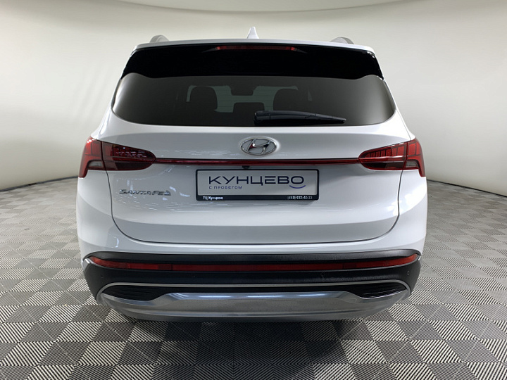 HYUNDAI Santa Fe 2.2, 2021 года, Робот, БЕЛЫЙ