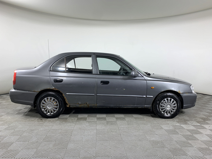 HYUNDAI Accent 1.5, 2004 года, Автоматическая, СЕРЫЙ