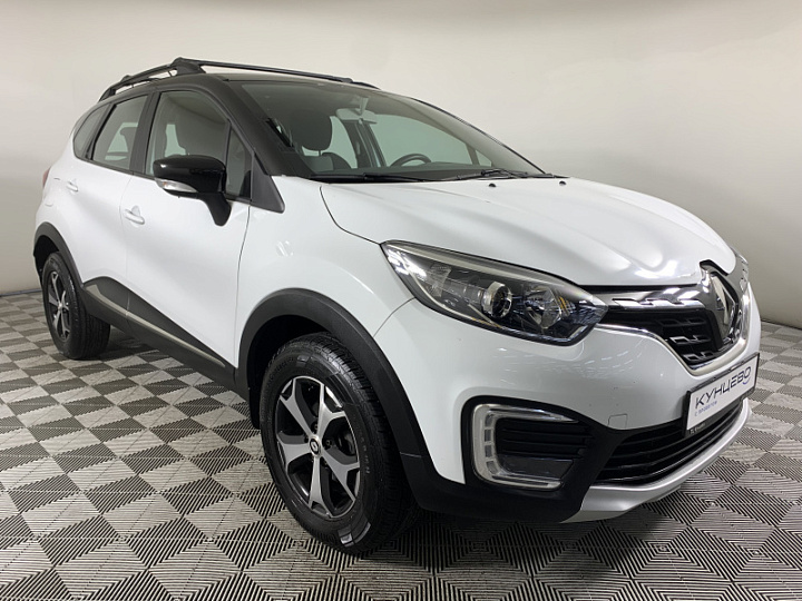 Renault Kaptur 1.6, 2021 года, Вариатор, Белый