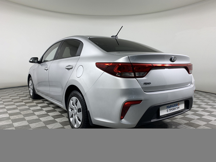 KIA Rio 1.6, 2019 года, Автоматическая, Серебристый