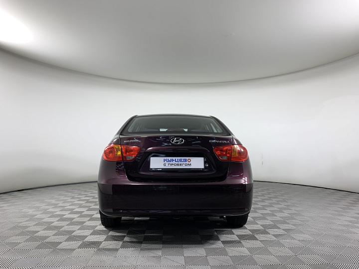 HYUNDAI Elantra 1.6, 2007 года, Механика, Вишневый