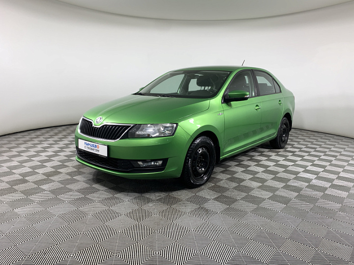 SKODA Rapid 1.6, 2018 года, Автоматическая, ЗЕЛЕНЫЙ