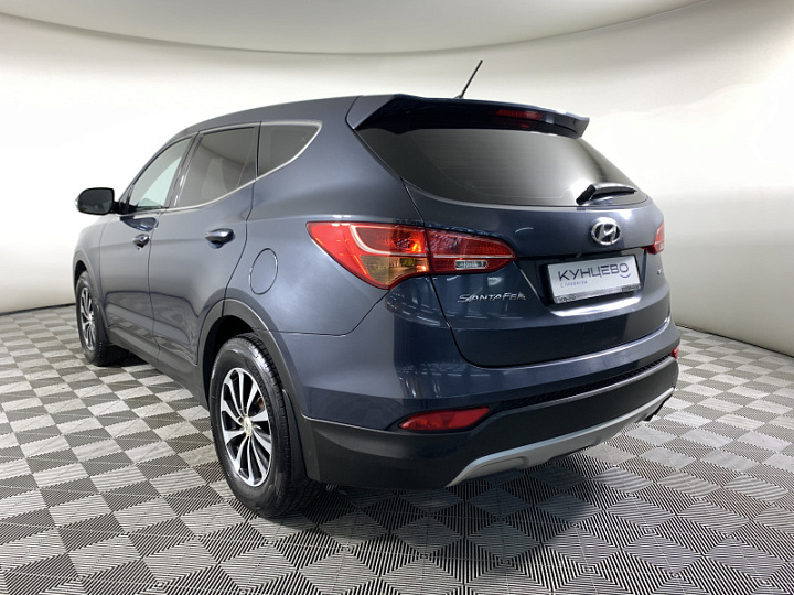 HYUNDAI Santa Fe 2.4, 2014 года, Автоматическая, ТЕМНО-СИНИЙ