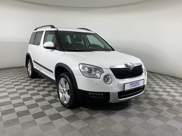 SKODA Yeti 1.8, 2013 года, Робот, БЕЛЫЙ