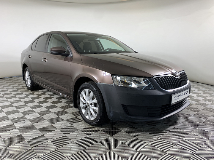 SKODA Octavia 1.4, 2014 года, Механика, КОРИЧНЕВЫЙ