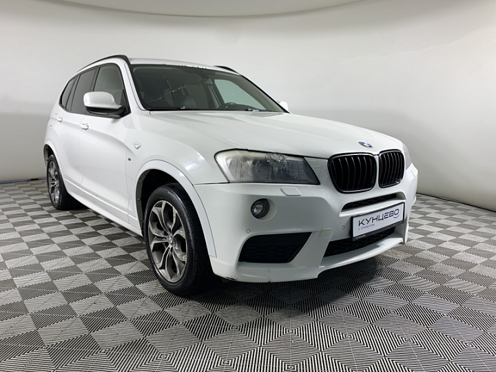 BMW X3 3, 2014 года, Автоматическая, БЕЛЫЙ
