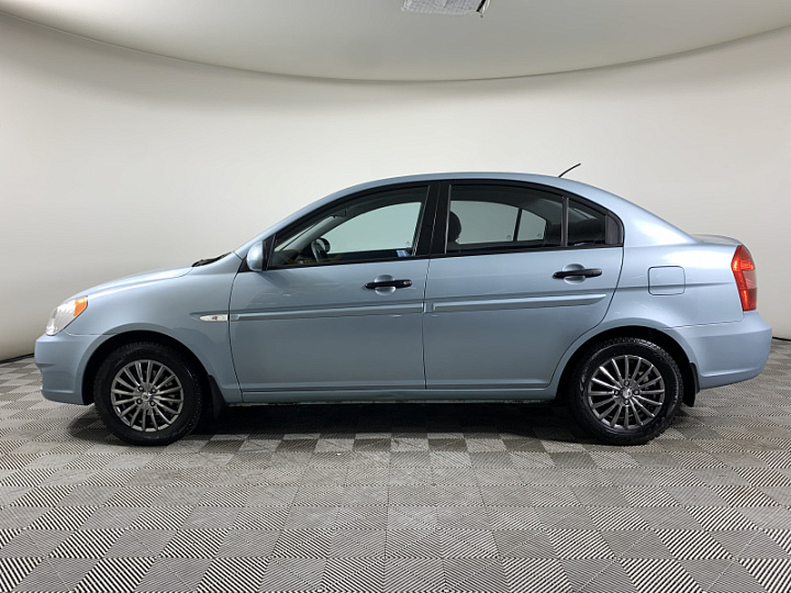 HYUNDAI Accent 1.4, 2008 года, Автоматическая, СИНИЙ