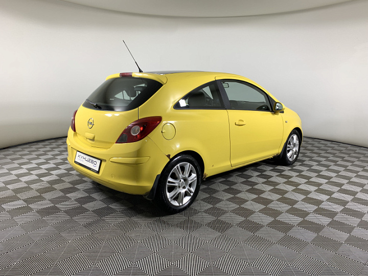 Opel Corsa 1.4, 2008 года, Автоматическая, Желтый