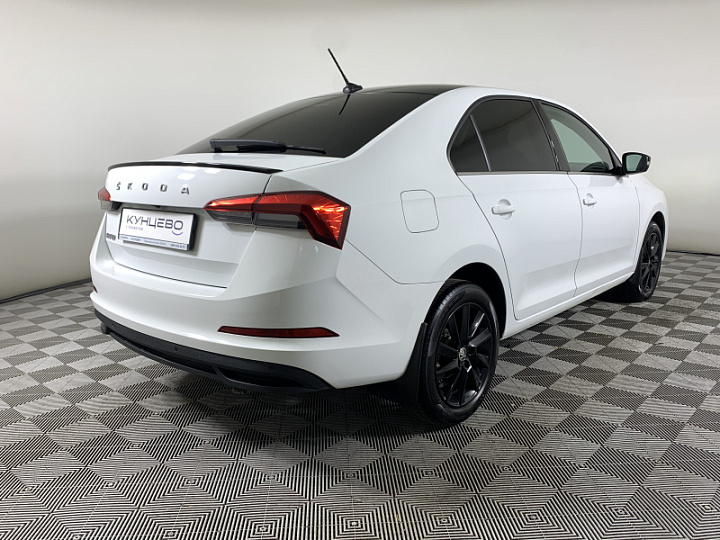 SKODA Rapid 1.6, 2021 года, Автоматическая, БЕЛЫЙ