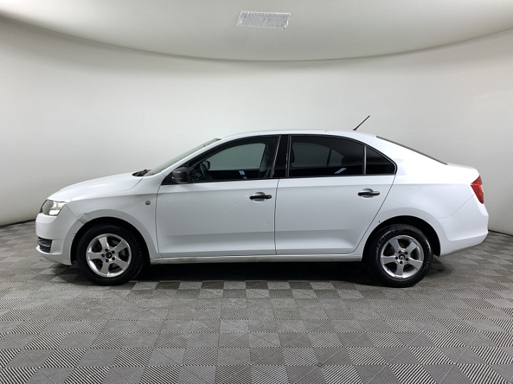 SKODA Rapid 1.2, 2014 года, Механика, БЕЛЫЙ
