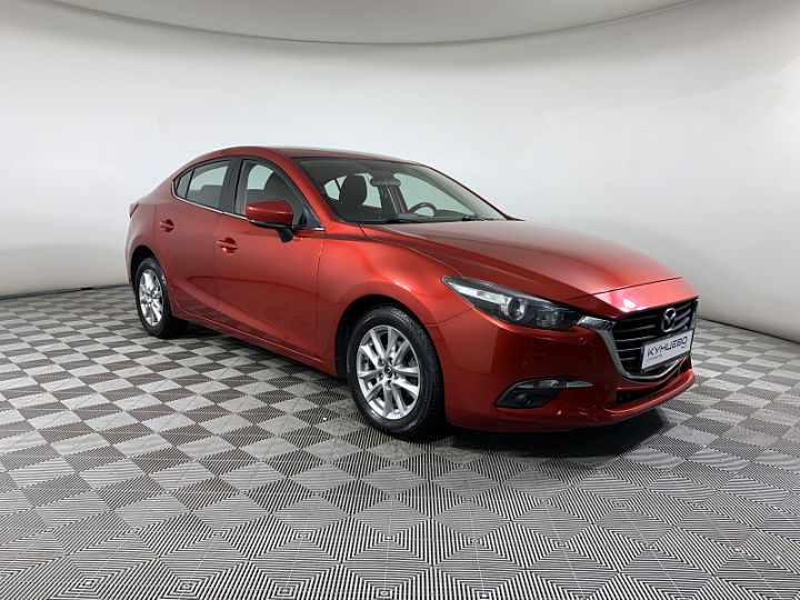 MAZDA 3 1.5, 2017 года, Автоматическая, КРАСНЫЙ