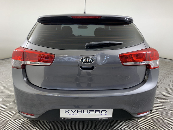 KIA Rio 1.4, 2015 года, Автоматическая, Темно-серый металик